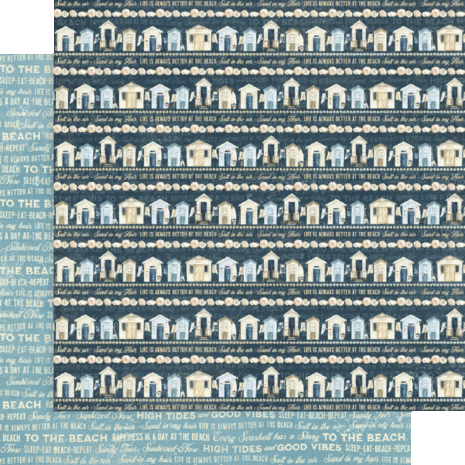 Graphic 45 The Beach is Calling 12x12 Inch Collection Pack (4502823)