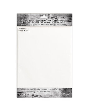 Ranger Distress Watercolor Cardstock 8,5x11 Inch (TDA53927) Ranger Distress Watercolor Cardstock 8,5x11 Inch (TDA53927)