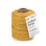 Vivant Cotton Lurex Cord Ocre 50m (1050.5002.56)