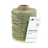 Vivant Cotton Lurex Cord Sage Green 50m (1050.5002.60A)