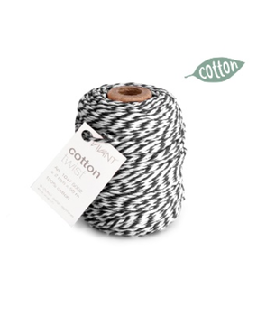 Vivant Cotton Twist Cord Black 50m (1047.5002.85)