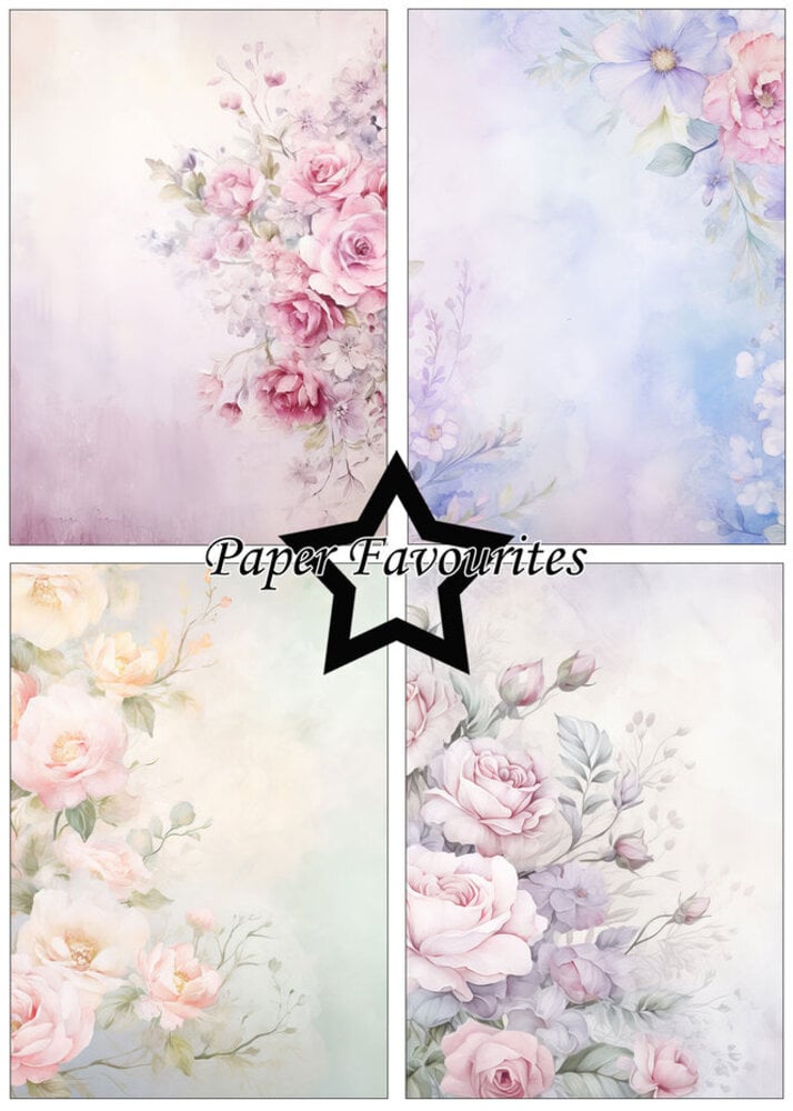 Paper Favourites Watercolor Floral A5 Paper Pack (PFA121) Paper Favourites Watercolor Floral A5 Paper Pack (PFA121)