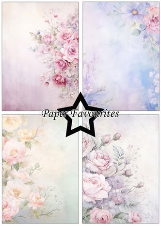 Paper Favourites Watercolor Floral A5 Paper Pack (PFA121) Paper Favourites Watercolor Floral A5 Paper Pack (PFA121)