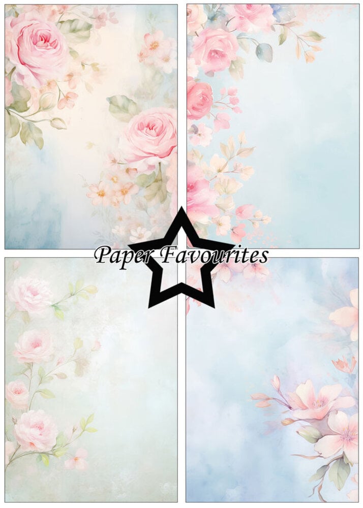 Paper Favourites Watercolor Floral A5 Paper Pack (PFA121) Paper Favourites Watercolor Floral A5 Paper Pack (PFA121)