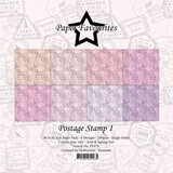 Paper Favourites Postage Stamp 1 12x12 Inch Paper Pack (PF479)*