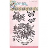 Berrie's Beauties Whispering Spring Clear Stamp Set Tea (BBCS10003)