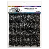 Dina Wakley MEdia Transparencies Typography Set 1 (MDA82651)