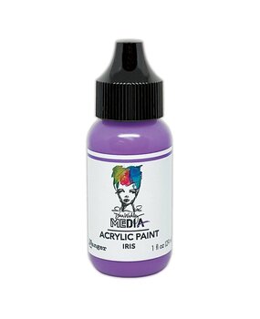 Dina Wakley MEdia Heavy Body Acrylic Paint Iris (MDQ85492) Dina Wakley MEdia Heavy Body Acrylic Paint Iris (MDQ85492)