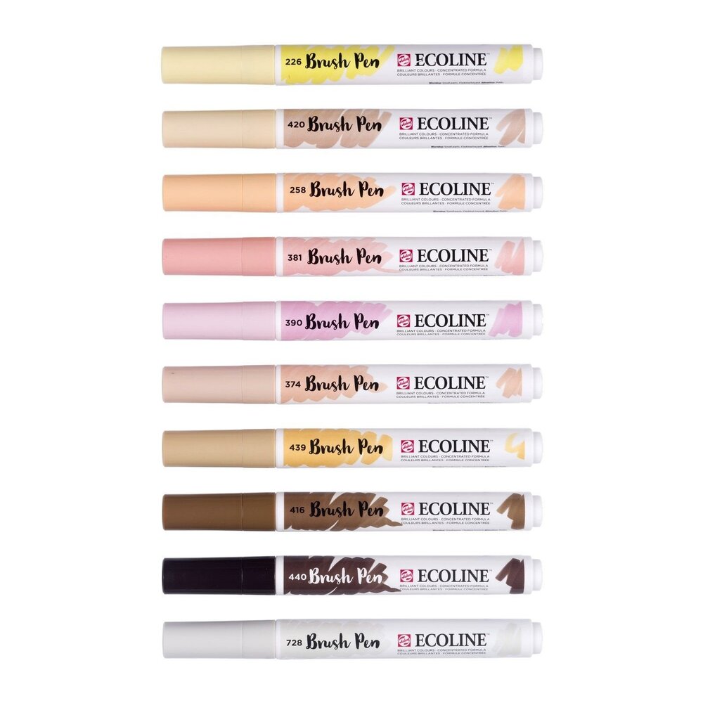 Talens Ecoline Brushpen Set Portret (11509816) Talens Ecoline Brushpen Set Portret (11509816)