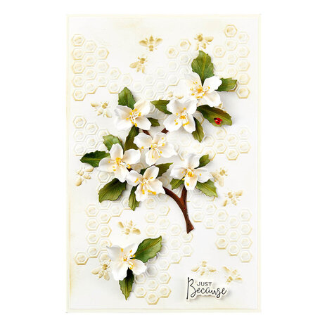 Spellbinders Through the Arbor Garden Bee-Cause 3D Embossing Folder (E3D-078) Spellbinders Through the Arbor Garden Bee-Cause 3D Embossing Folder (E3D-078)