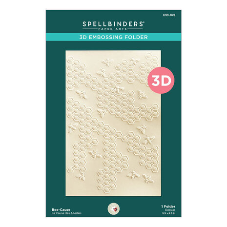 Spellbinders Through the Arbor Garden Bee-Cause 3D Embossing Folder (E3D-078) Spellbinders Through the Arbor Garden Bee-Cause 3D Embossing Folder (E3D-078)
