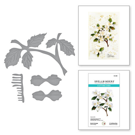 Spellbinders Through the Arbor Garden Mock Orange Dies (S3-496)