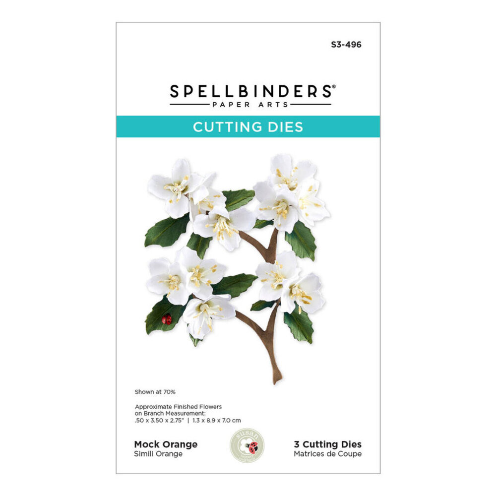 Spellbinders Through the Arbor Garden Mock Orange Dies (S3-496)