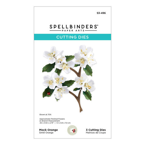 Spellbinders Through the Arbor Garden Mock Orange Dies (S3-496)
