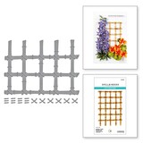 Spellbinders Through the Arbor Garden Bamboo Trellis Background Dies (S4-1321)