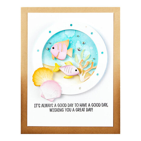 Spellbinders Windows with a View Coastal Escape View Dies (S6-232)