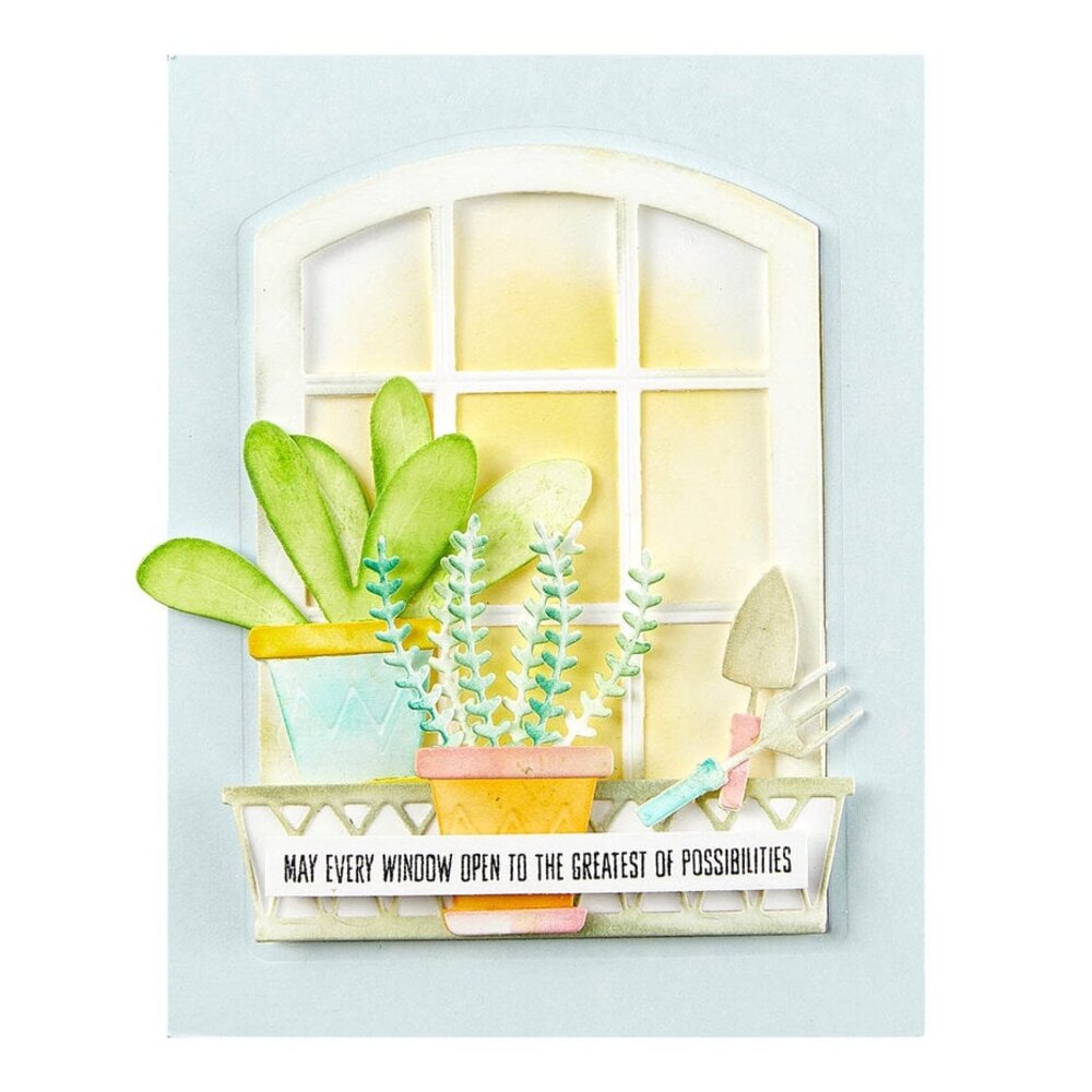 Spellbinders Windows with a View The Botanical Solarium Dies (S5-620)