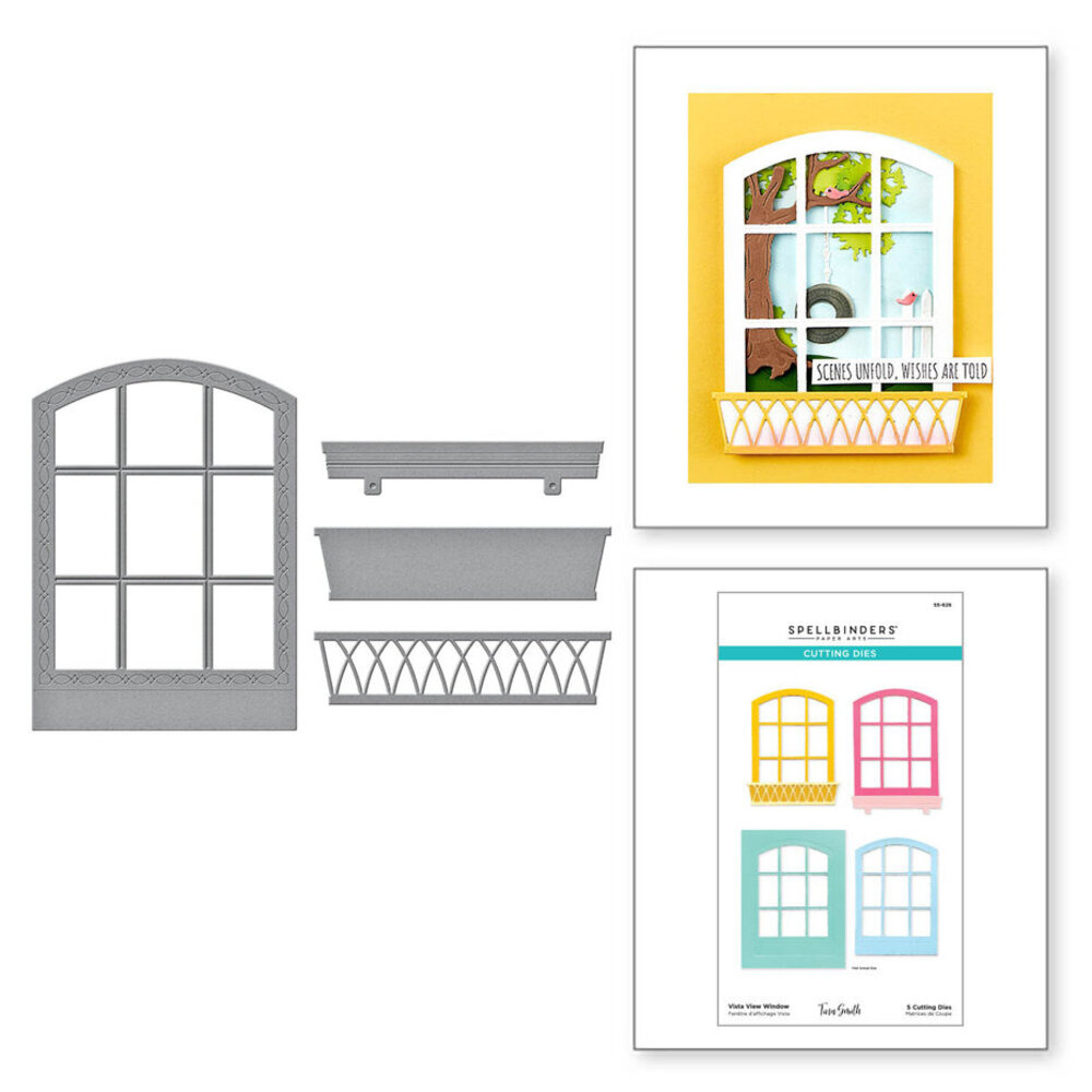 Spellbinders Windows with a View Vista View Window Dies (S5-626) Spellbinders Windows with a View Vista View Window Dies (S5-626)