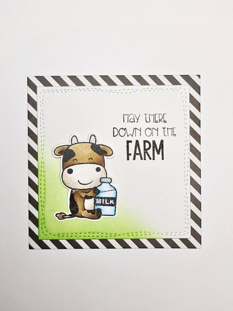 Creative Craftlab Friendz Clear Stamp Holy Cow (CCL-FR-STAMP599)