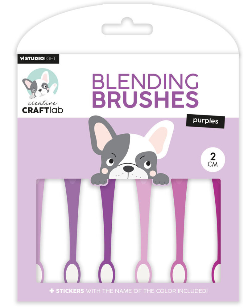 Creative Craftlab Blending Brushes Purples 2cm (CCL-ES-BBRU09) Creative Craftlab Blending Brushes Purples 2cm (CCL-ES-BBRU09)