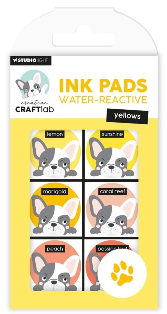 Creative Craftlab Water-Reactive Ink Pads Yellows (CCL-ES-INKP21) Creative Craftlab Water-Reactive Ink Pads Yellows (CCL-ES-INKP21)