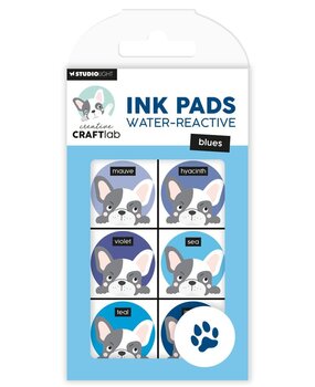 Creative Craftlab Water-Reactive Ink Pads Blues (CCL-ES-INKP23) Creative Craftlab Water-Reactive Ink Pads Blues (CCL-ES-INKP23)