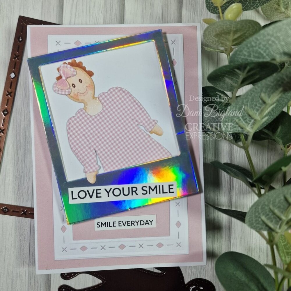 Creative Expressions Sam Poole Craft DieShabby Basics Decorative Frame (CEDSP027)