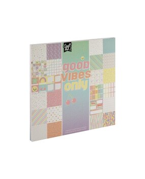Craft ID Good Vibes Only 25x25cm Designpad (CR4007/GE) Craft ID Good Vibes Only 25x25cm Designpad (CR4007/GE)