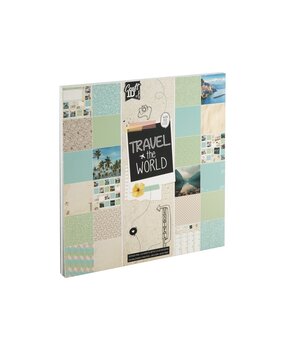 Craft ID Travel the World 25x25cm Designpad (CR4007/GE) Craft ID Travel the World 25x25cm Designpad (CR4007/GE)