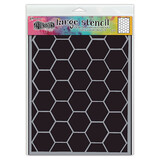 Ranger Dylusions Large Stencil Hexicomb (DYS85058)