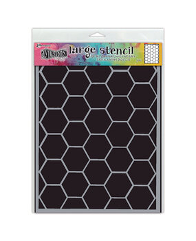 Ranger Dylusions Large Stencil Hexicomb (DYS85058) Ranger Dylusions Large Stencil Hexicomb (DYS85058)