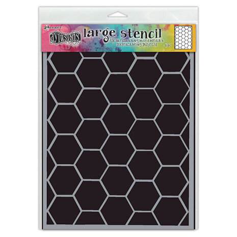 Ranger Dylusions Large Stencil Hexicomb (DYS85058) Ranger Dylusions Large Stencil Hexicomb (DYS85058)