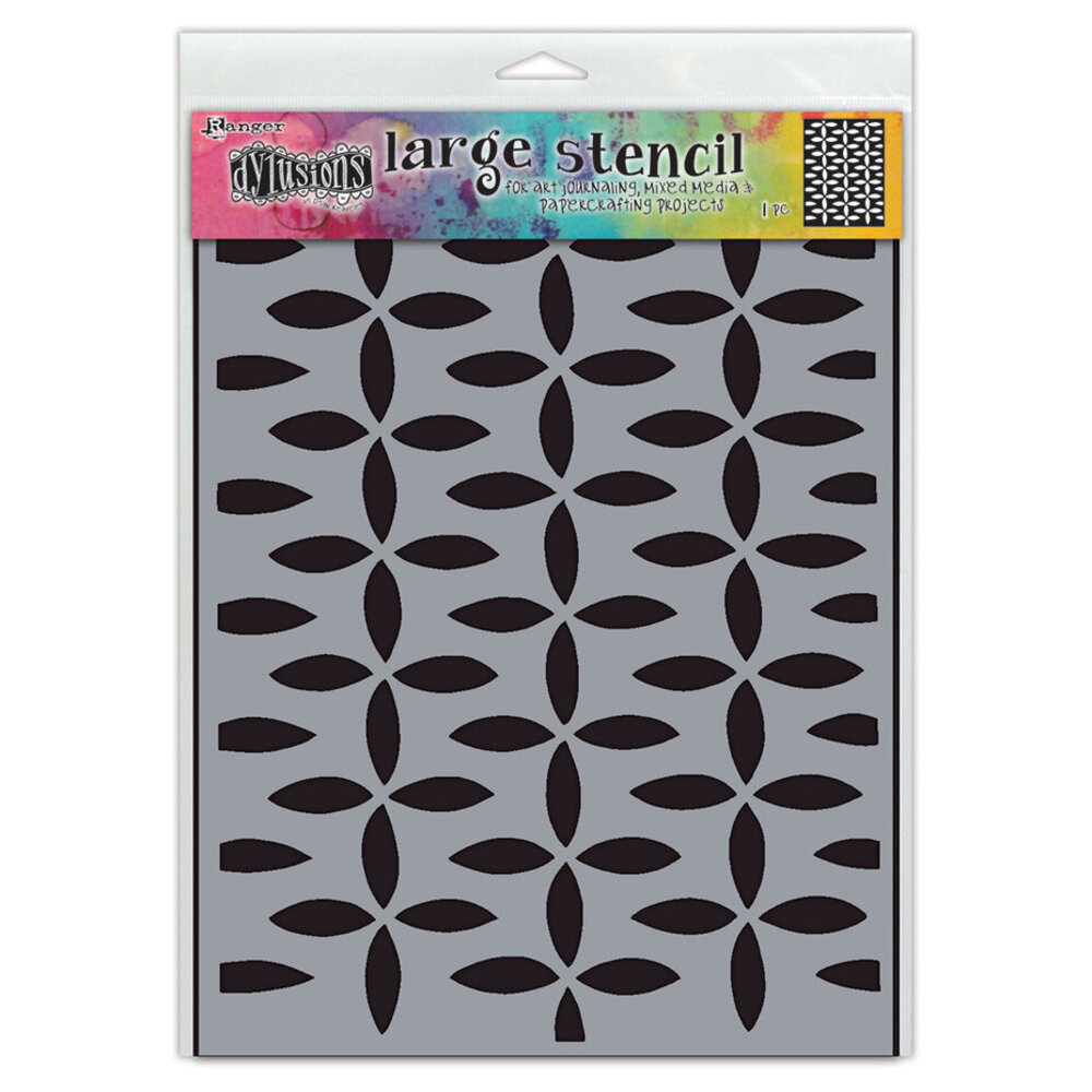 Ranger Dylusions Large Stencil Retro Grid (DYS85072) Ranger Dylusions Large Stencil Retro Grid (DYS85072)