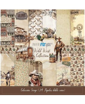 Papers For You Wild West 8x8 Inch Paper Pack (24pcs) (PFY-12909) Papers For You Wild West 8x8 Inch Paper Pack (24pcs) (PFY-12909)