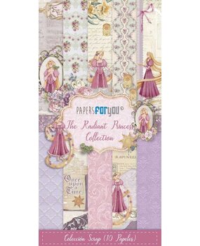 Papers For You The Radiant Princess Slimline Paper Pack (10pcs) (PFY-13319)* Papers For You The Radiant Princess Slimline Paper Pack (10pcs) (PFY-13319)*