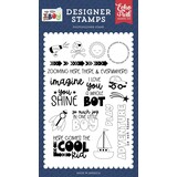 Echo Park My Little Boy Zooming Here And There Clear Stamps (MLB357044)*