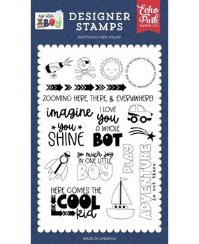 Echo Park My Little Boy Zooming Here And There Clear Stamps (MLB357044)* Echo Park My Little Boy Zooming Here And There Clear Stamps (MLB357044)*
