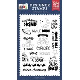 Echo Park My Little Boy Handsome And Kind Clear Stamps (MLB357045)*