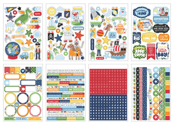 Echo Park My Little Boy Sticker Book (MLB357029) Echo Park My Little Boy Sticker Book (MLB357029)