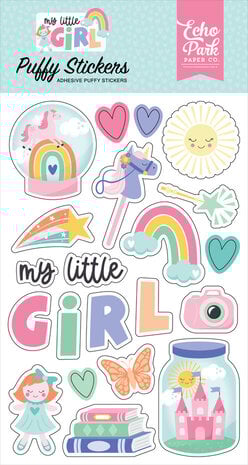 Echo Park My Little Girl Puffy Stickers (MLG358066) Echo Park My Little Girl Puffy Stickers (MLG358066)