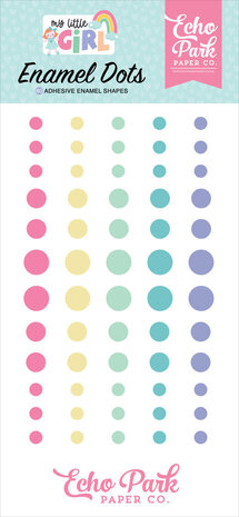 Echo Park My Little Girl Enamel Dots (MLG358028) Echo Park My Little Girl Enamel Dots (MLG358028)