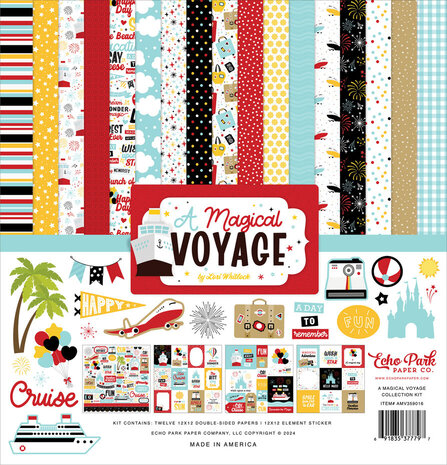 Echo Park A Magical Voyage 12x12 Inch Collection Kit (AMV359016) Echo Park A Magical Voyage 12x12 Inch Collection Kit (AMV359016)