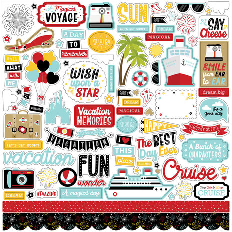 Echo Park A Magical Voyage 12x12 Inch Collection Kit (AMV359016) Echo Park A Magical Voyage 12x12 Inch Collection Kit (AMV359016)
