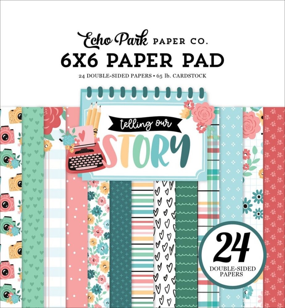 Echo Park Telling Our Story 6x6 Inch Paper Pad (TOS360023)