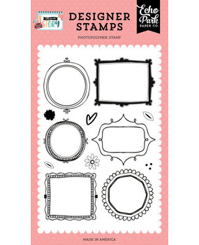 Echo Park Telling Our Story My Favorite Frames Clear Stamps (TOS360043)*