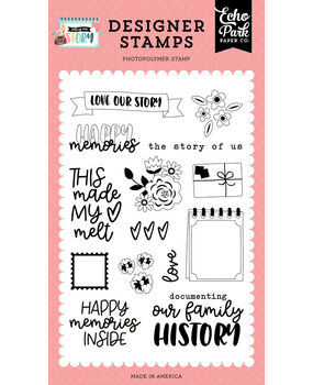 Echo Park Telling Our Story Documenting Clear Stamps (TOS360044)*