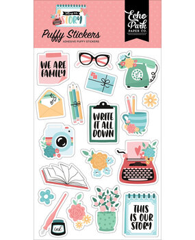 Echo Park Telling Our Story Puffy Stickers (TOS360066)