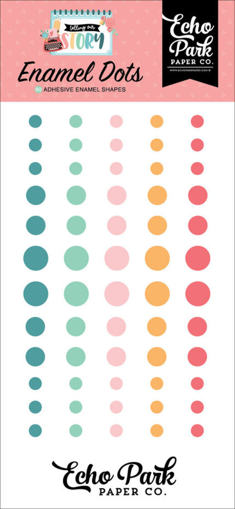 Echo Park Telling Our Story Enamel Dots (TOS360028) Echo Park Telling Our Story Enamel Dots (TOS360028)