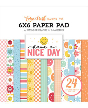 Echo Park Have A Nice Day 6x6 Inch Paper Pad (HND361023)
