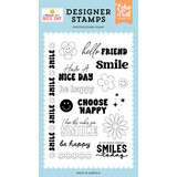 Echo Park Have A Nice Day Choose Happy Clear Stamps (HND361046)